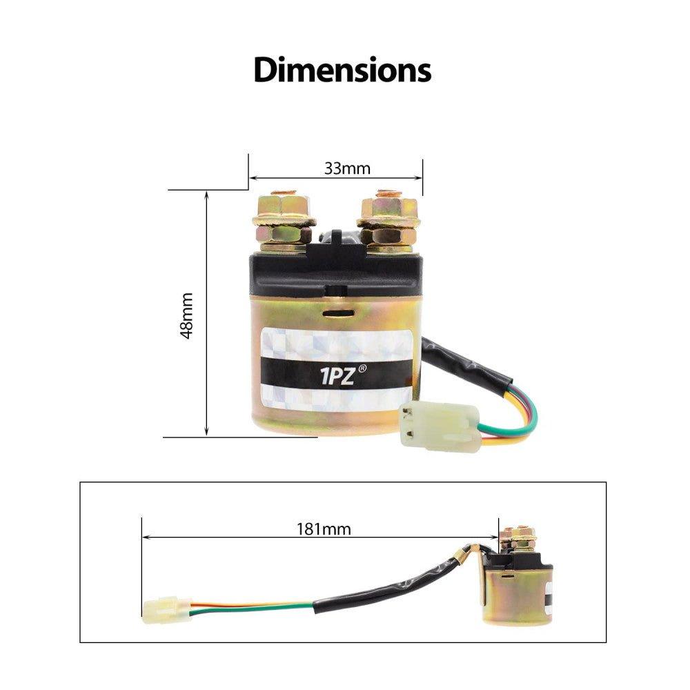 1PZ F8S-T04 Solenoid Relé Honda Fourtrax Rancher és FOURTRAX FOREMAN Motoros Quadhoz - Outlet24