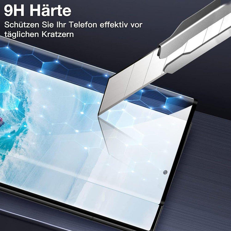 2 dbSamsung Galaxy S22 Ultra képernyővédő, edzett üveg, HD minőségű - Outlet24