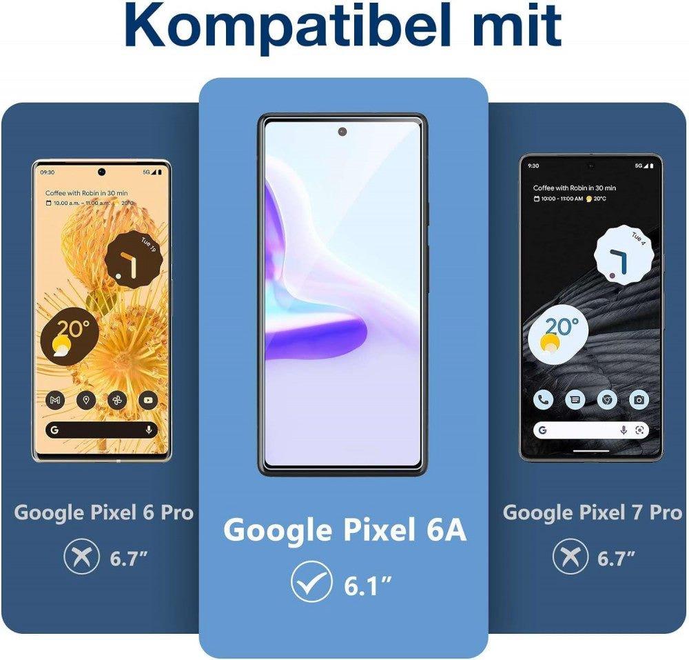 2db Google Pixel 6A edzett üveg képernyővédő, ujjlenyomat- és karcolásálló, - Outlet24