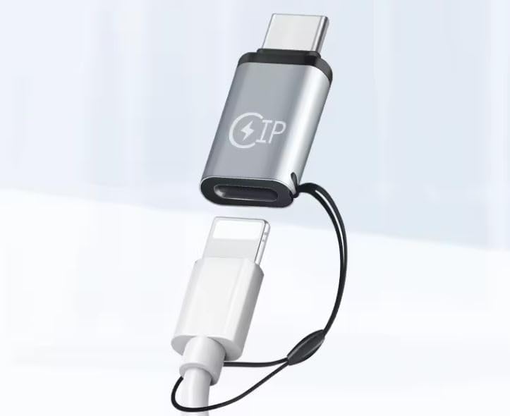 Apple iPhone 15 Lightning-USB C adapter, 2 db - Gyorstöltő és adatátviteli konverter - Image 4