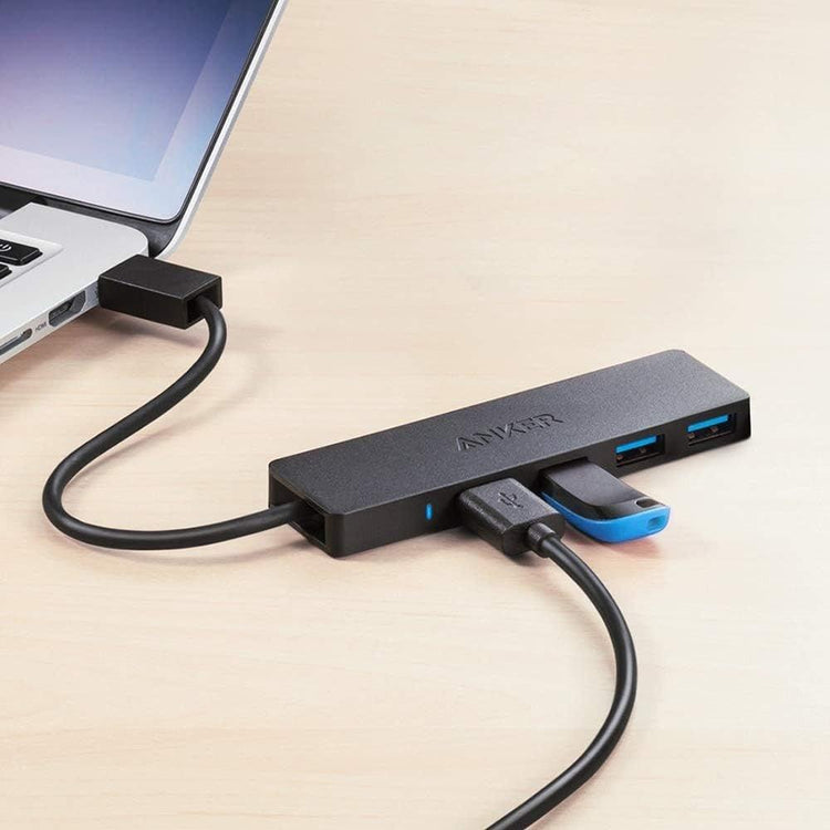 4 portos USB 3.0 ultra vékony adathub Macbookhoz, Mac Pro/minihöz, iMac-hez, Surface - Outlet24