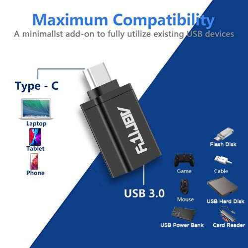 USB-C - USB 3.0 adapter MacBook, Pixel és Surface készülékekhez, OTG funkcióval - Image 2