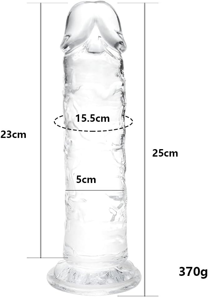 King Size 25 cm-es Élethű Óriás Dildó Tapadókoronggal - Pároknak és Szólóhoz - Image 2