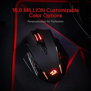 Redragon M913 Impact Elite vezeték nélküli gamer egér, 16000 DPI, 20 programozható gomb, RGB - Image 3