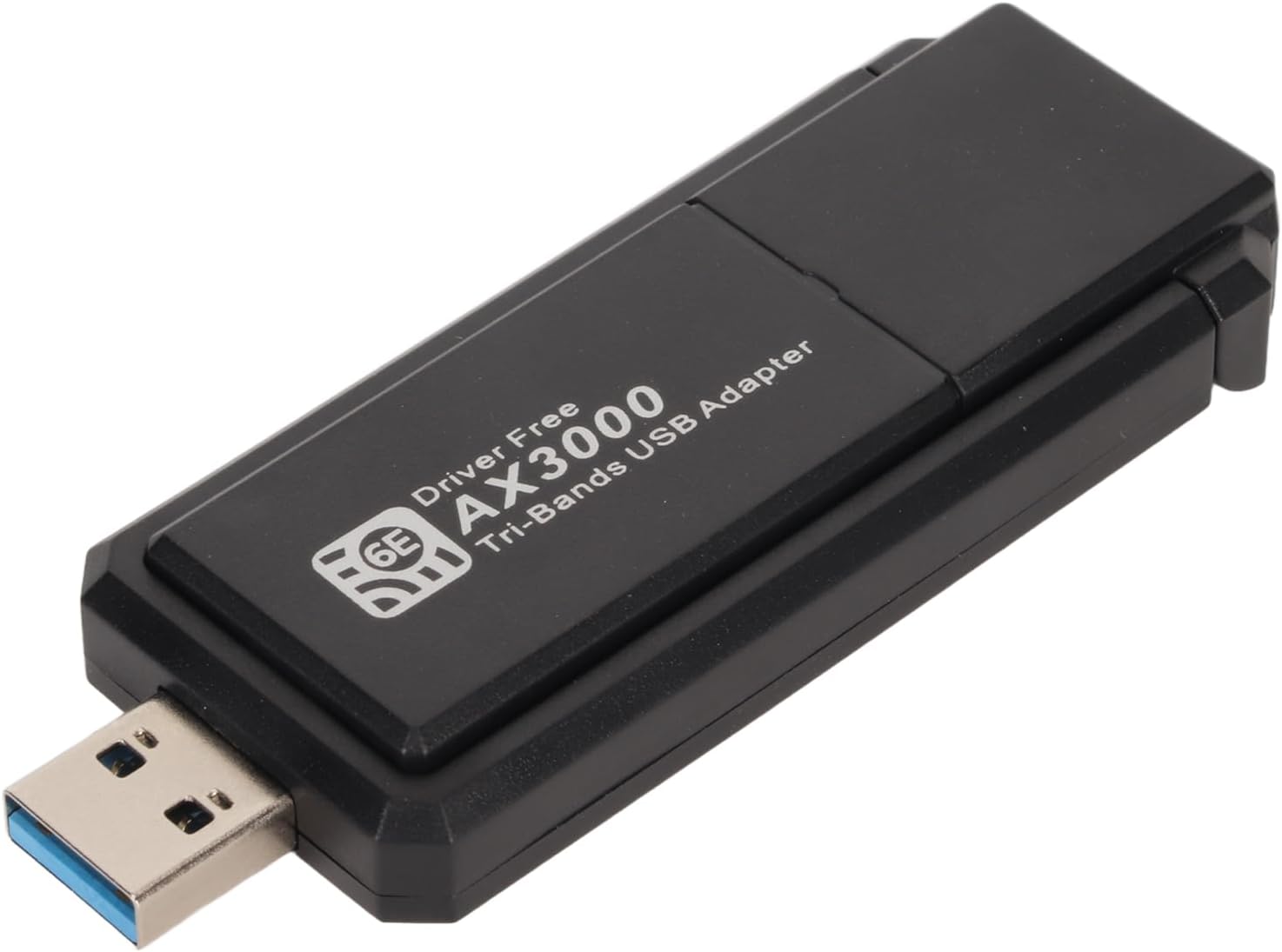 Annadue WiFi 6E USB adapter, 3000 Mbit/s, hármas sávú, Windows 10/11-hez - Image 1