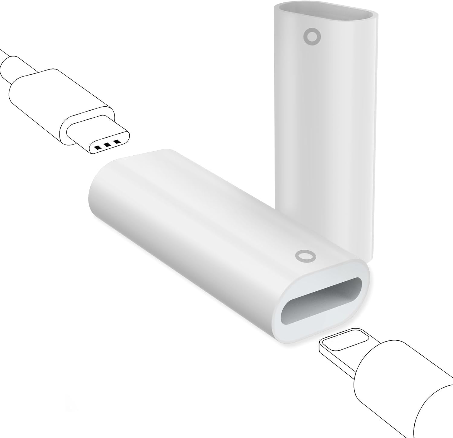 Apple Pencil 1. generációs USB-C töltőadapter iPad Pro és Air készülékekhez - Image 6