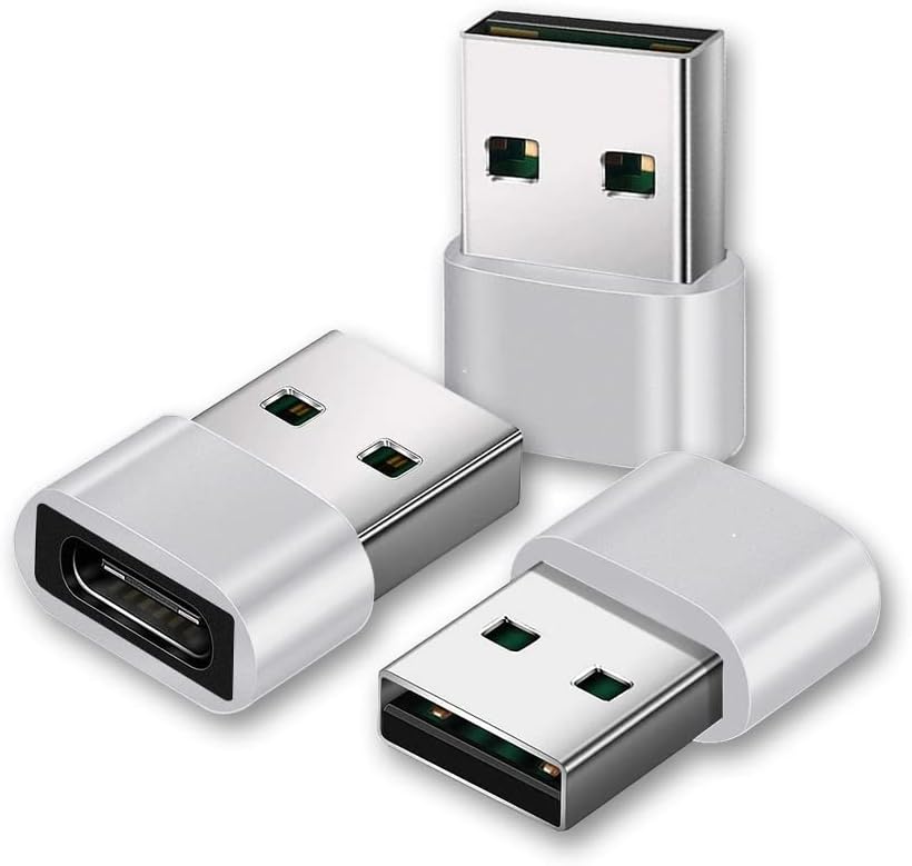 USB-C - USB-A adapter szett (3db) iPhone, iPad, Samsung Galaxy készülékekhez - Image 1