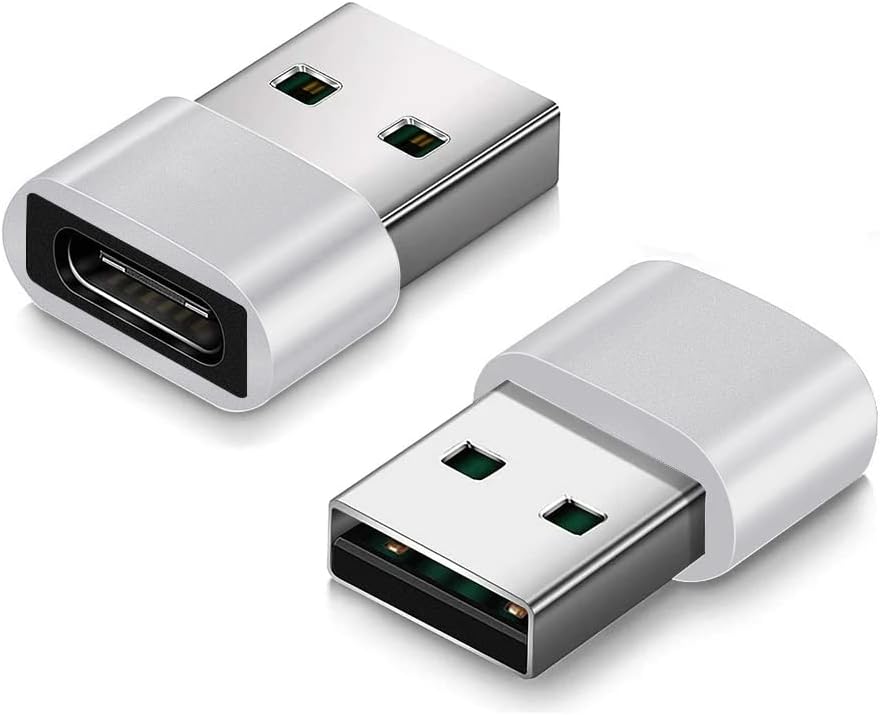 Apple USB-C - USB-A adapter, 2 db, iPhone, iPad, iWatch töltéshez - Image 1