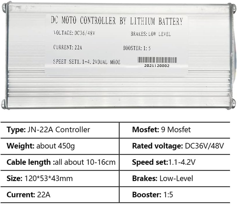 Benefischl E-roller és E-bike vezérlő 36/48V 500/750W LCD kijelzővel - Image 7