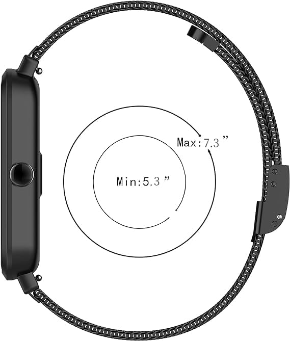 Microwear fém óraszíj, gyorskioldású milánói szövésű, 16-22mm - Image 2