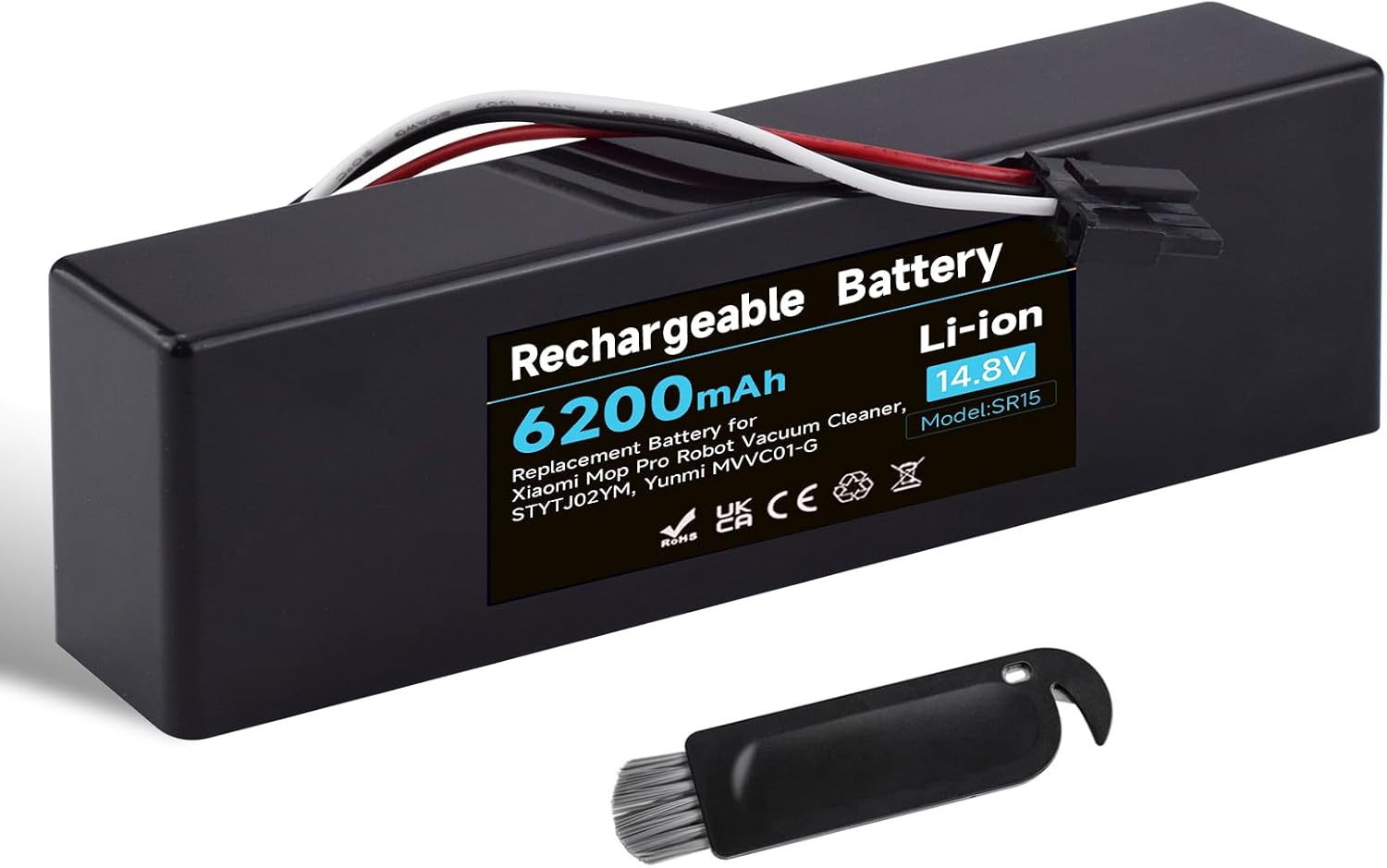 Mspalocell 6200mAh akkumulátor Wyze és Viomi robotporszívókhoz - Image 1