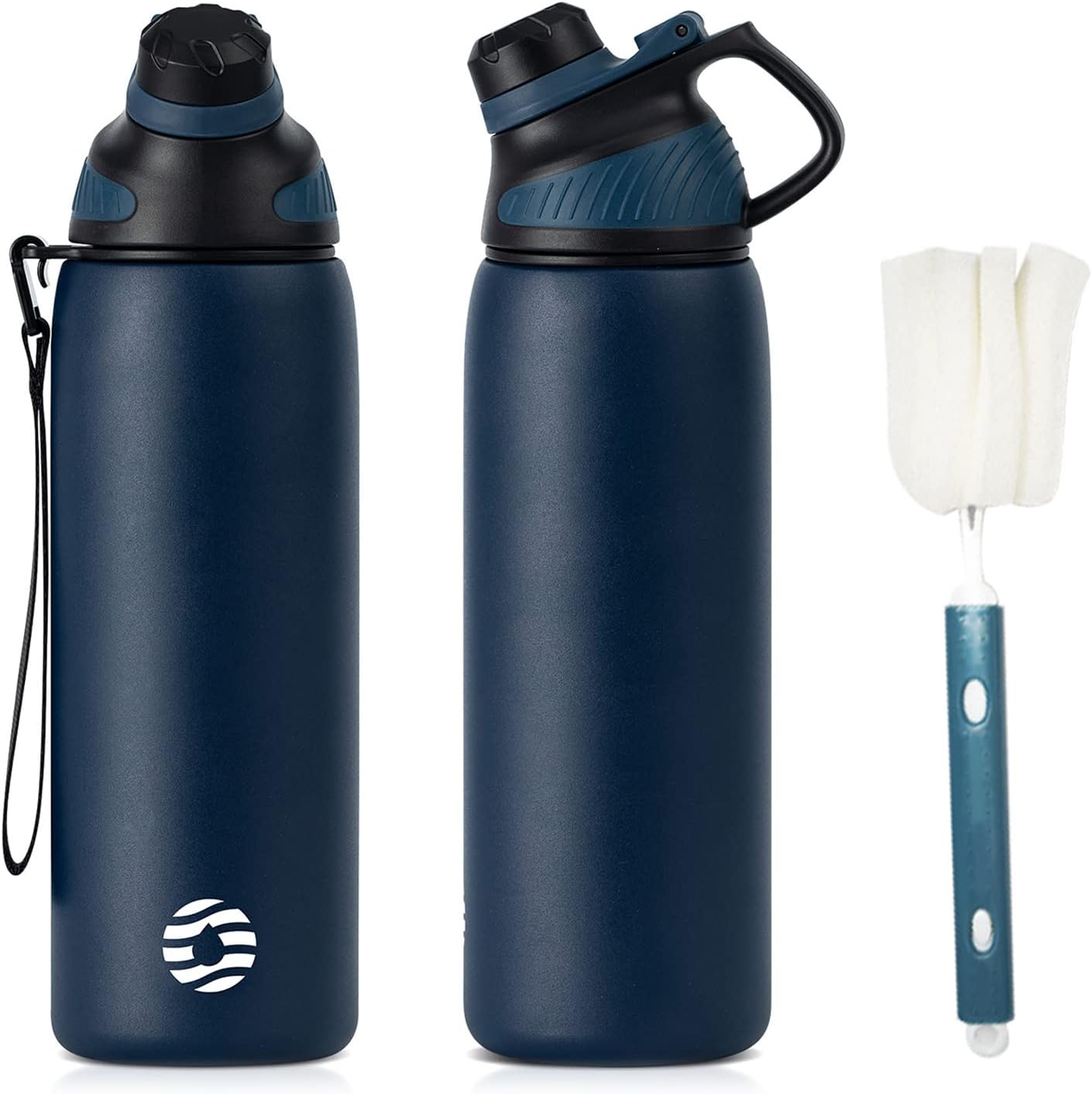 Fjbottle mágneses zárású rozsdamentes acél kulacs 400-1000ml - BPA-mentes, szénsavas italokhoz - Image 1