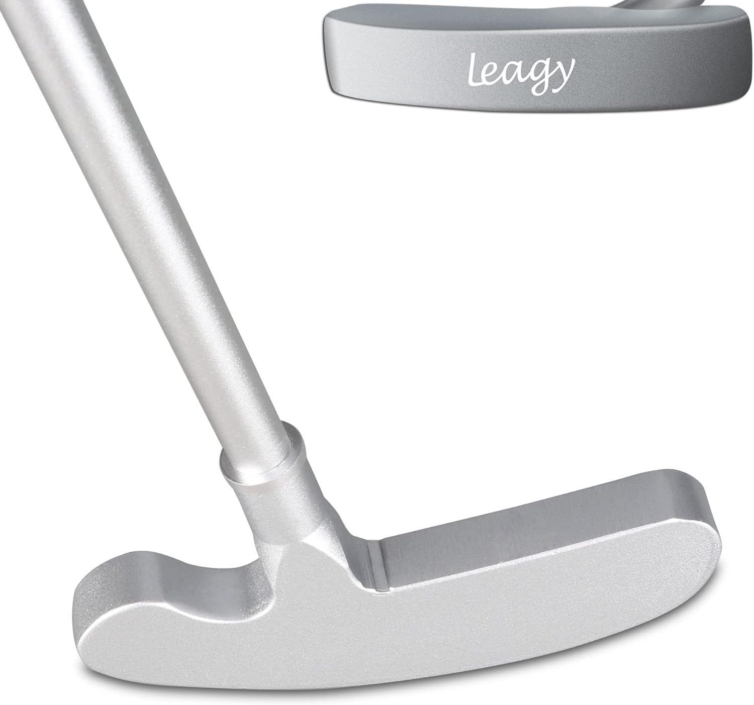 LEAGY Jobbkezes és Balkezes Golf Putter Szett 4 Részes, 1 Labdával és Táskával - Image 2