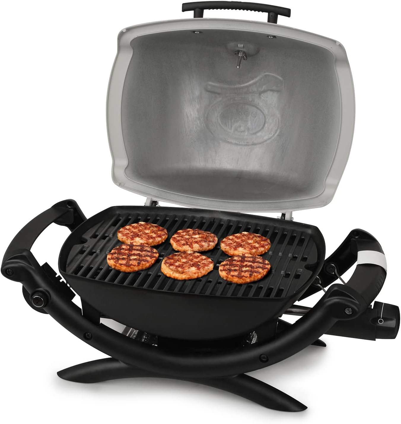 Weber Q2000 sorozathoz való Onlyfire öntöttvas grillrács, 2 darabos szett - Image 6