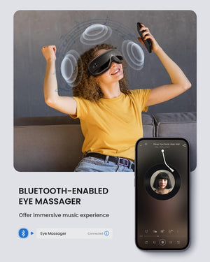 RENPHO Eyeris 1 Bluetooth Szemmaszk - Fűthető Szemmasszírozó Távirányítóval - Image 7
