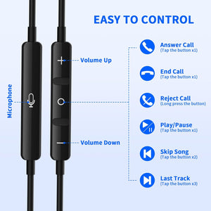 USB-C mágneses fülhallgató mikrofonnal iPhone 15 Pro, Samsung A54, Pixel 8a és más USB-C készülékekhez - Image 6