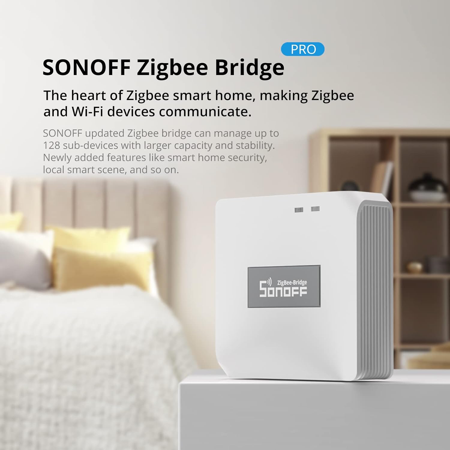 SONOFF ZigBee Bridge Pro - Okosotthon Központ Wi-Fi és ZigBee Támogatással - Image 2