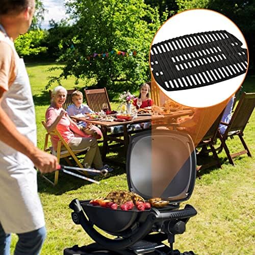 Weber Q2000 sorozathoz való Onlyfire öntöttvas grillrács, 2 darabos szett - Image 7