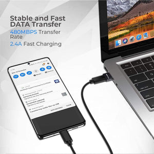 USB-C - USB-A adapter szett, 4 db - iPhone, iPad, Samsung, Google Pixel kompatibilis - Image 4