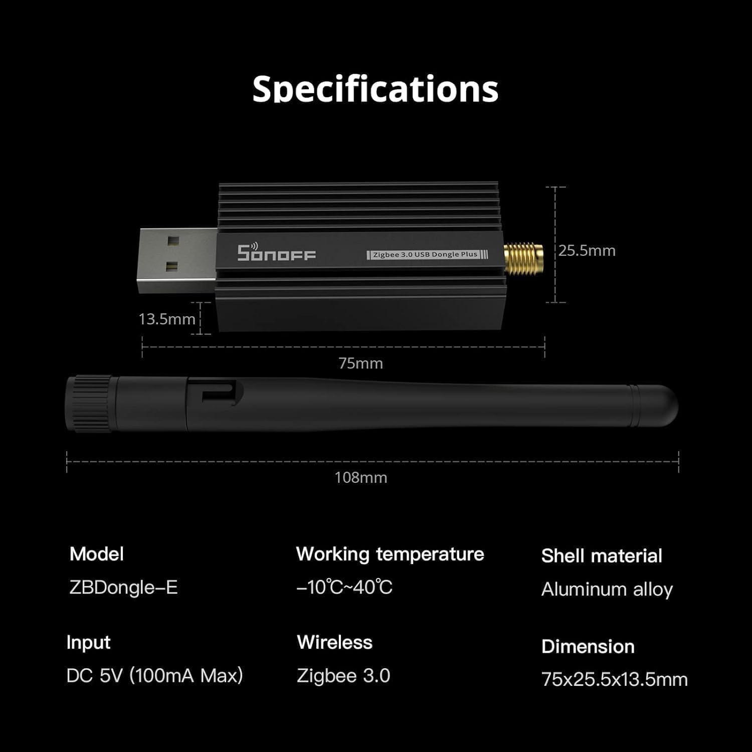 SONOFF Zigbee USB Gateway - Okosotthon vezérlő Home Assistant és Zigbee2MQTT rendszerekhez - Image 7