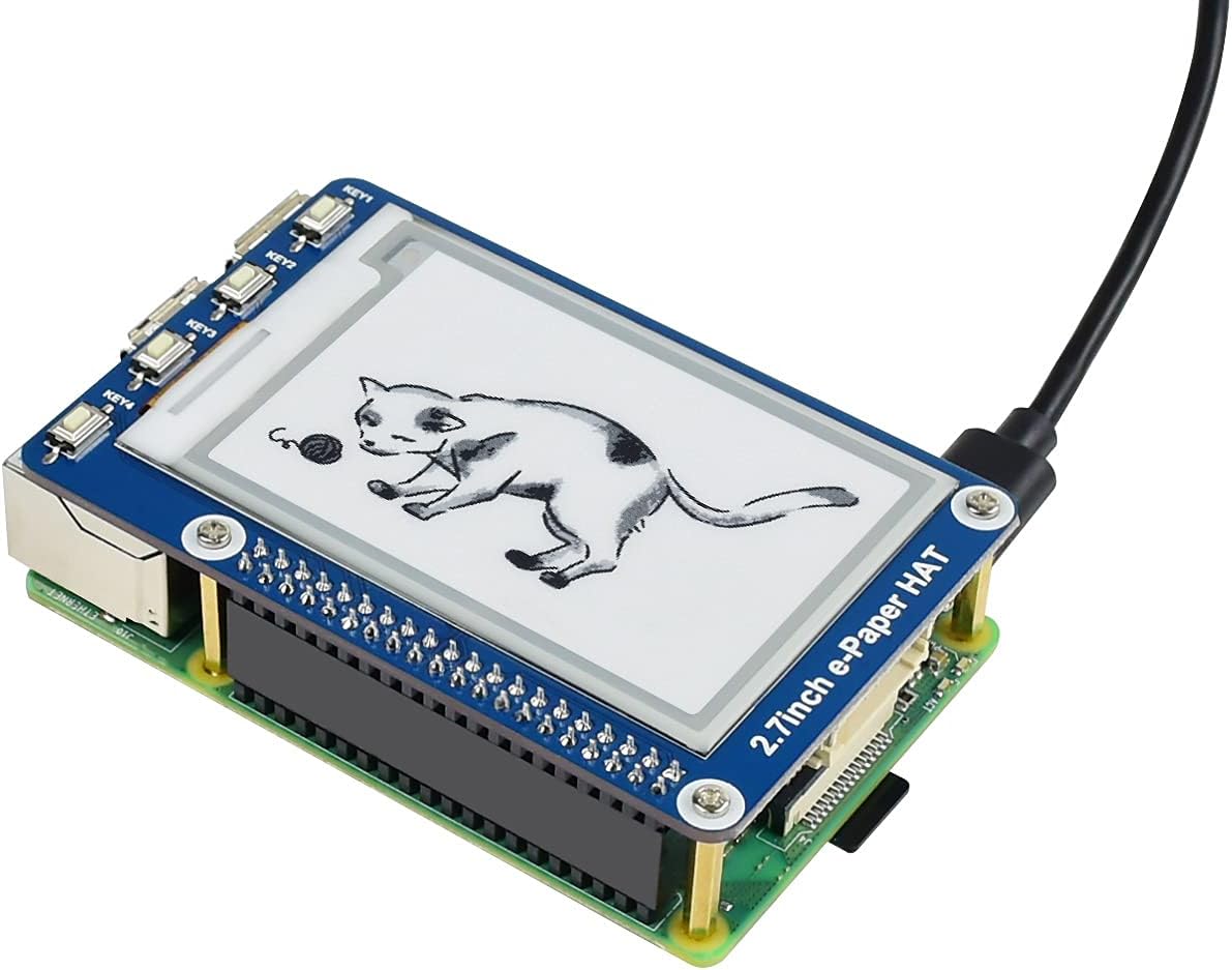 IBest 2,7" E-Ink Kijelző Modul Raspberry Pi-hez - 264x176 Felbontás, Kétszínű, SPI - Image 8