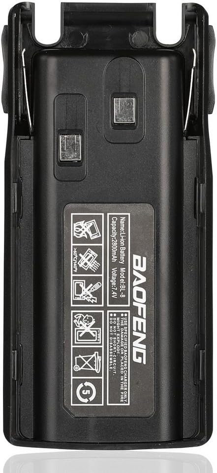 Baofeng UV-82 kétsávos adóvevő rádió, hordozható walkie-talkie VHF/UHF - Image 2