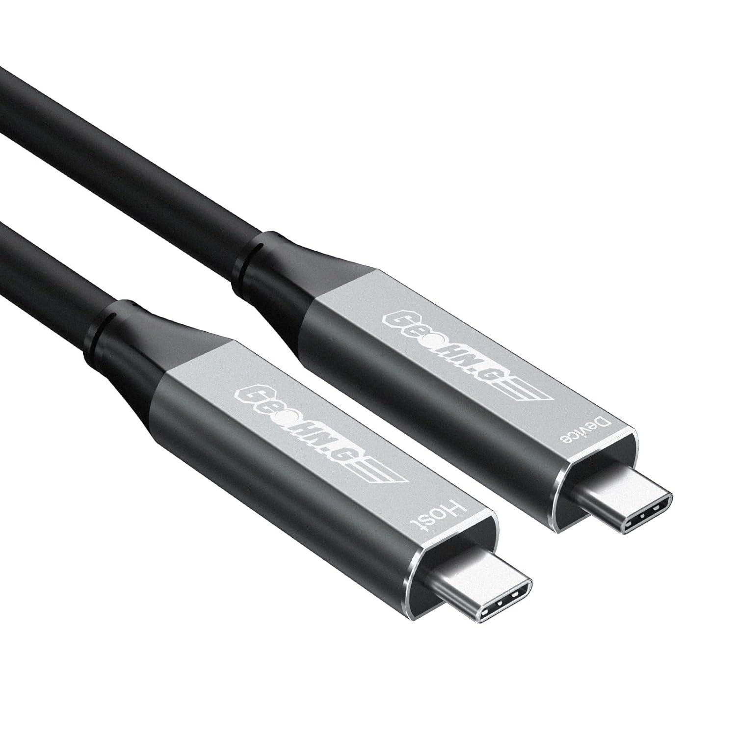 Optikai USB C-C Kábel 10M, 5Gbps, PD 60W, 4K@60Hz Támogatás - Outlet24