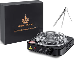 Noble Hookah 1000W elektromos  szénizzító grillráccsal és csipesszel - Image 1