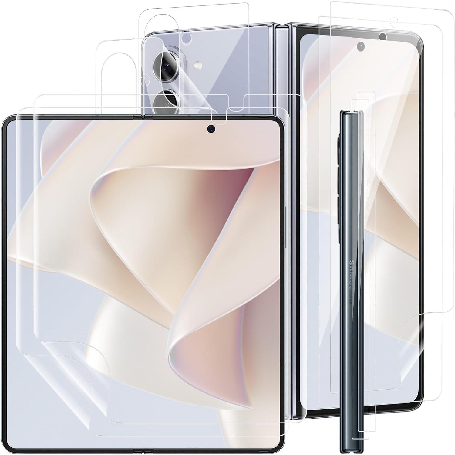 Samsung Galaxy Z Fold 5 Képernyővédő Üvegfólia, 2 Szett HD TPU - Outlet24