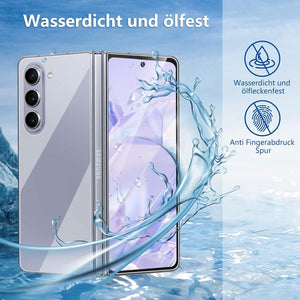 Samsung Galaxy Z Fold 5 Képernyővédő Üvegfólia, 2db TPU Film, HD Anti-Olaj - Outlet24