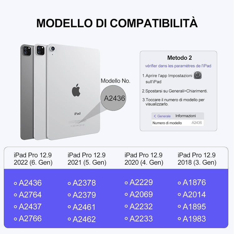 iPad Pro 12,9" Earto Bluetooth billentyűzet - Image 7