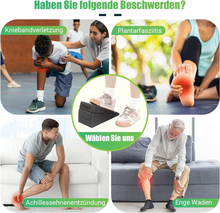 Mobilizációs ék szett - 3 db-os vádlinyújtó, talpfeszítő, plantáris fasciitis kezelésére - Image 2