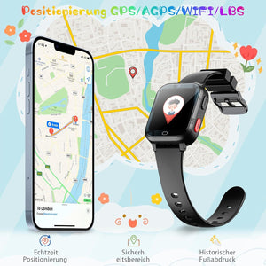 Kinder 4G GPS Okosóra Gyerekeknek - Videohívás, SOS, Lépésszámláló, WiFi - Image 2