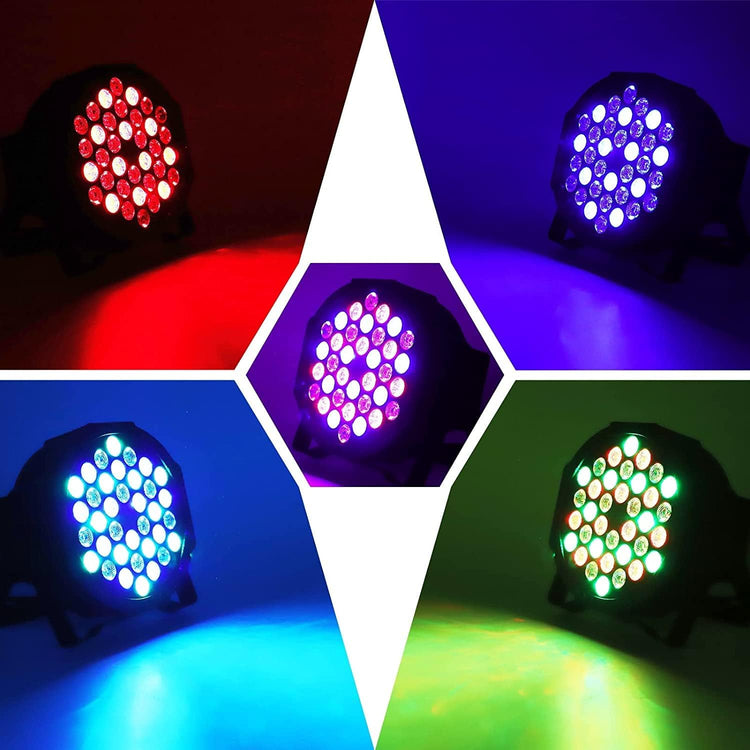 U`King RGB LED Par Reflektor - 36 LED-es DMX512 Színpadi Fény Távirányítóval - Image 2