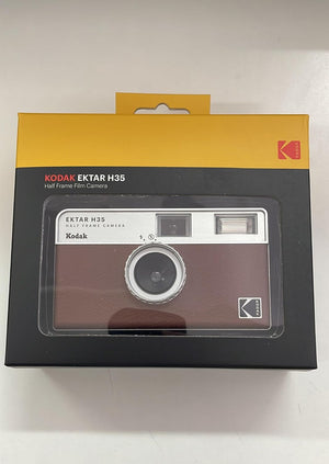 KODAK EKTAR H35 Barna Analóg Fényképezőgép 35mm-es Filmhez, Újrahasználható - Image 10