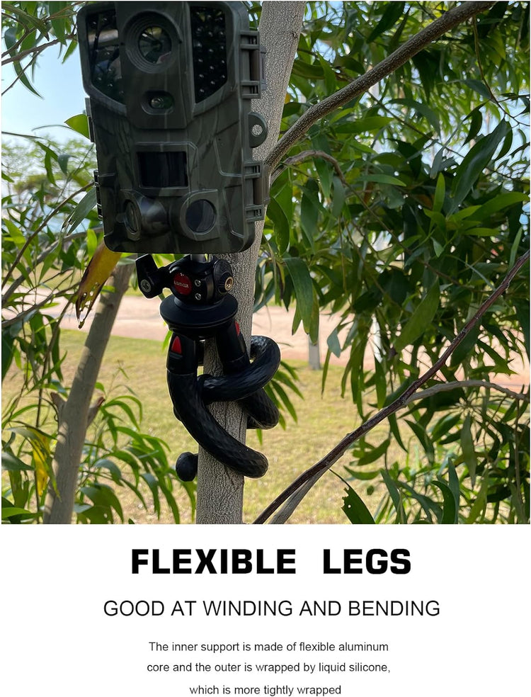 GorillaPod jellegű flexibilis állvány okostelefonhoz és kamerához, 360°-os fejjel - Image 4