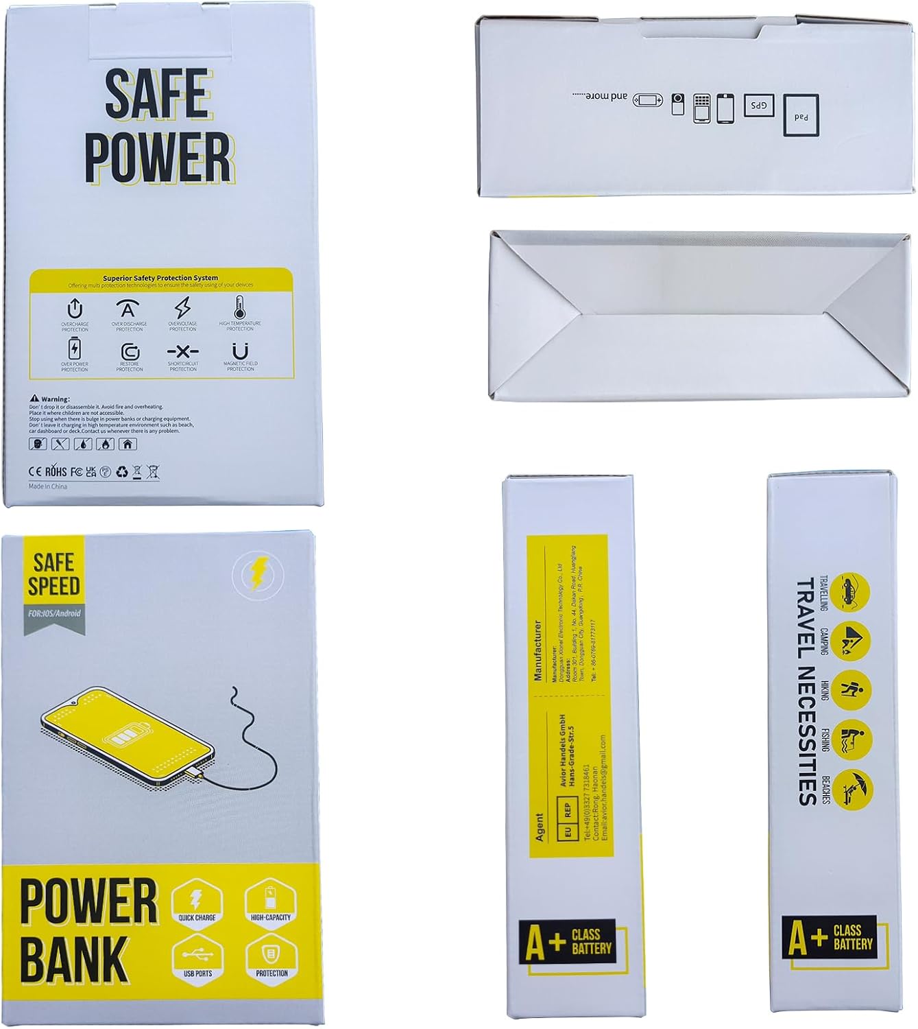 Napelemes PowerBank 3000mAh - Gyorstöltő külső akkumulátor 2 USB kimenettel - Image 7