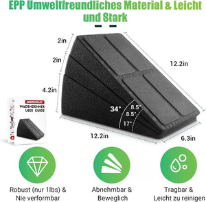 Mobilizációs ék szett - 3 db-os vádlinyújtó, talpfeszítő, plantáris fasciitis kezelésére - Image 6