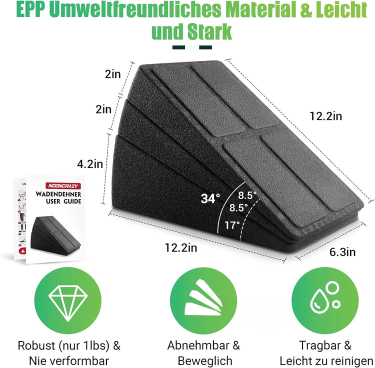 Mobilizációs ék szett - 3 db-os vádlinyújtó, talpfeszítő, plantáris fasciitis kezelésére - Image 6