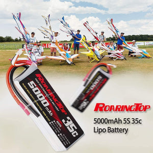 RoaringTop 5000mAh 18,5V RC LiPo akkumulátor modellrepülőkhöz, 2 db csomag - Image 7