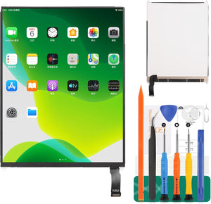 iPad Mini 2/3 LCD kijelző csere szett, edzett üveggel, 6 hónap garanciával - Image 1