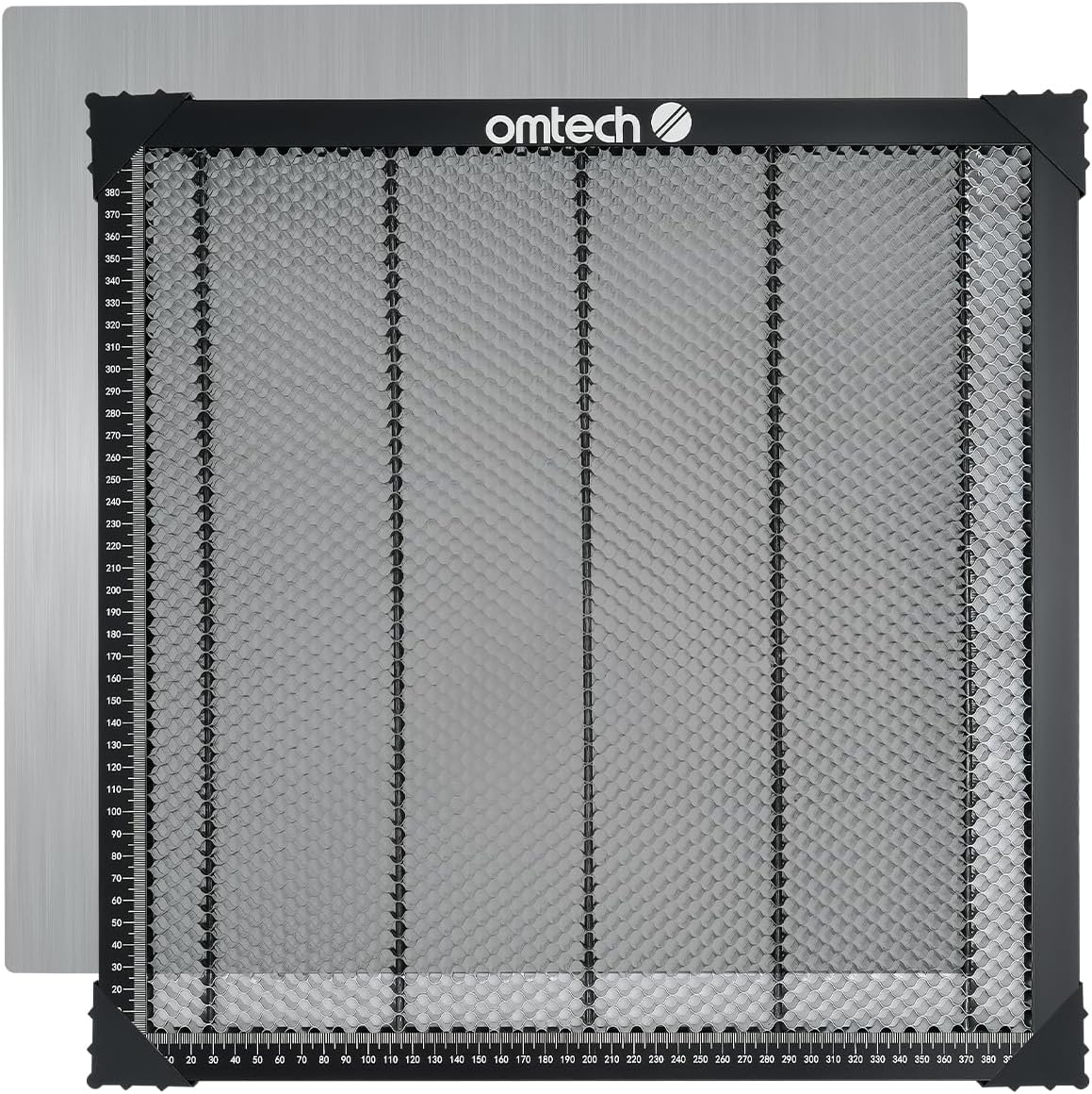 OMTech 400x400mm-es méhsejt lézervágó asztal beépített mérleggel CO2 gravírozógépekhez - Image 1