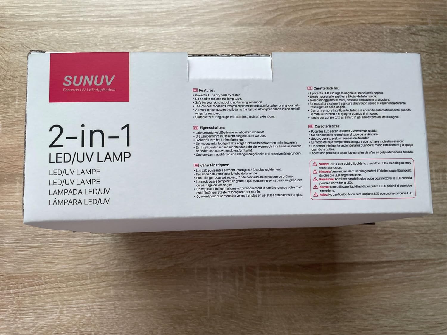 SUNUV 48W-os LCD Kijelzős Körömszárító Lámpa Infravörös Érzékelővel (Használt) - Image 10