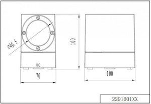 Trio, Fali lámpa, Tiber, 1 x LED, COB, 3.0 Watt, 3000 K, 210 Lumen. - Outlet24