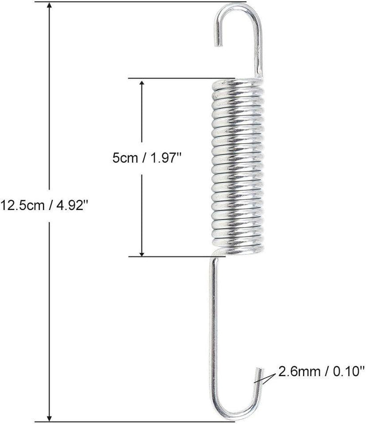 Sourcing Map Motorkerékpár Oldaltámasz Rugó, GS125/GN125 Modellekhez, 5 darabos csomag - Outlet24