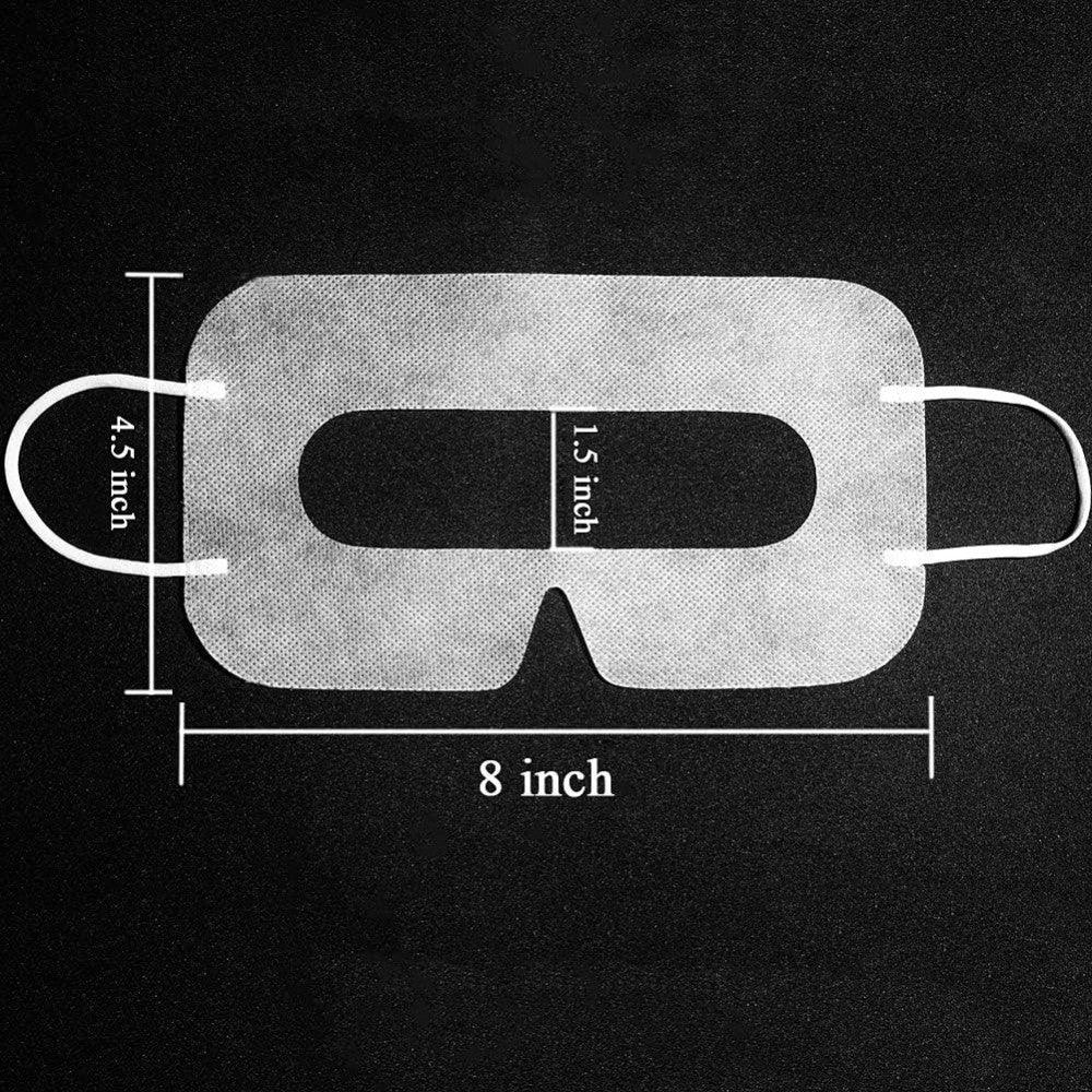 YinQin eldobható szemvédő maszk VR-hez(fehér, 100 db) - Outlet24