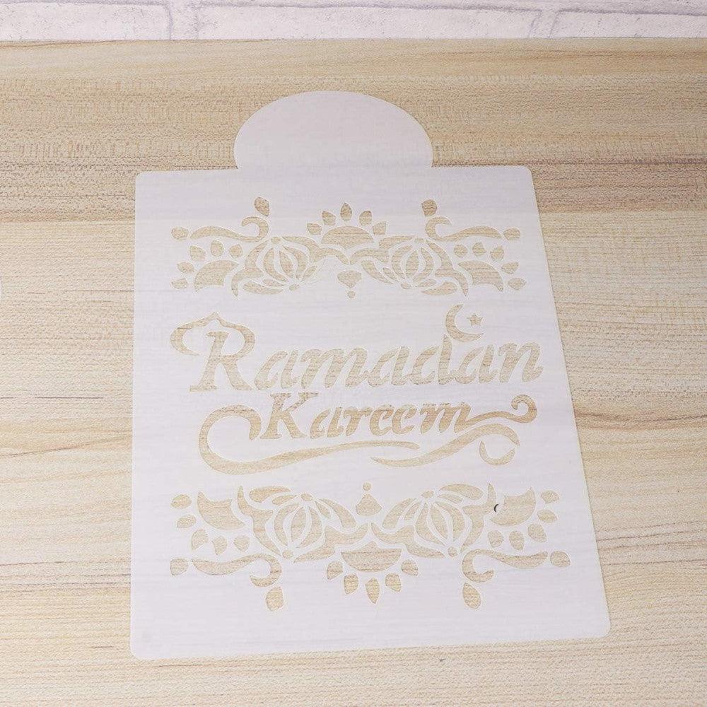 Ramadan Stencil muszlim tortaformák műanyag torta sablonok, 6db - Outlet24