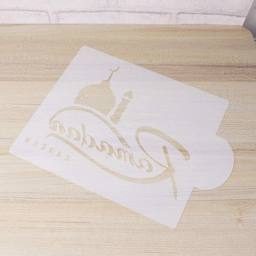 Ramadan Stencil muszlim tortaformák műanyag torta sablonok, 6db - Outlet24