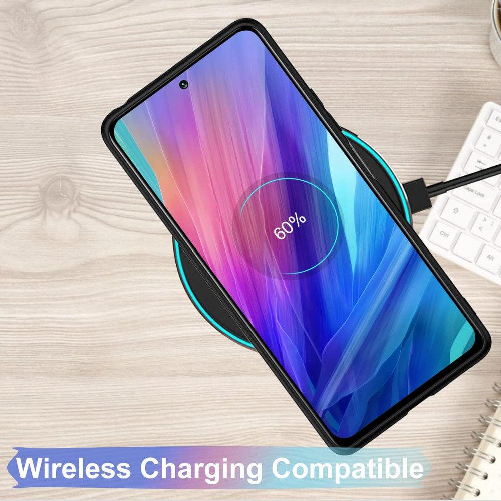 Xiaomi 11 Lite Kompatibilis Védelmi Tok, Fekete, Csúszásmentes, Divatos TPU Puha Védőtok - Outlet24