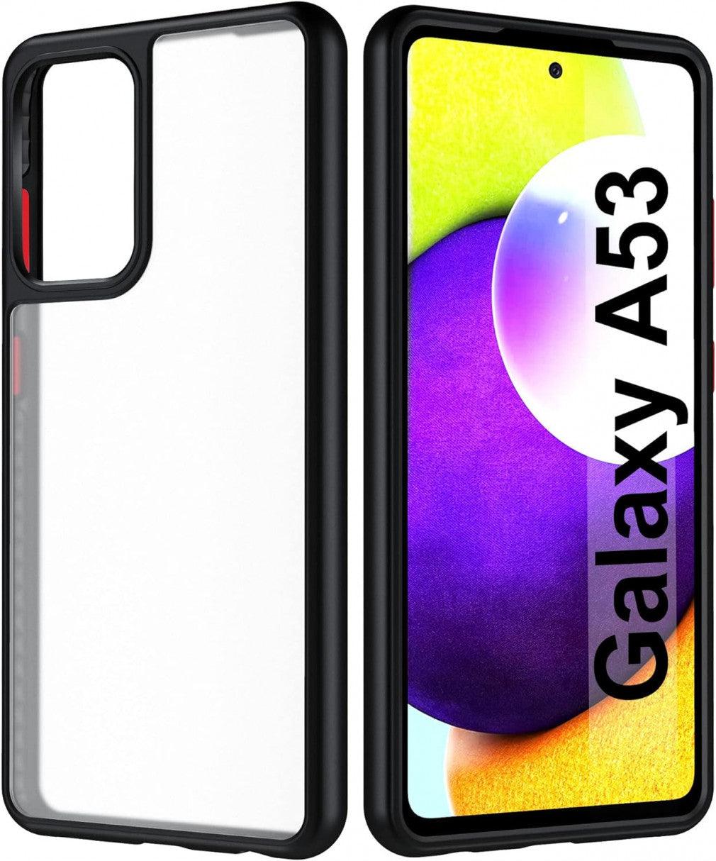 Samsung Galaxy A53 5G TPU Ütésálló Mobiltelefon Védőtok, Fekete - Outlet24